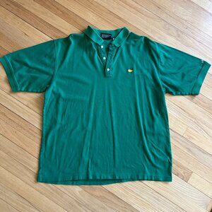 Men's Masters Collection Green Polo Shirt XL